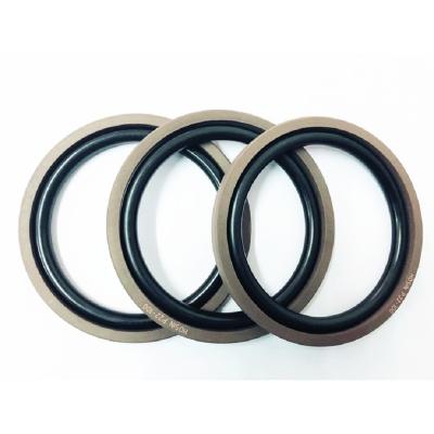 China PTFE+Bronze And High Quality Customized Hot Forming NBR Ptfe Bronze And Nbr Spgo Piston Seal for sale