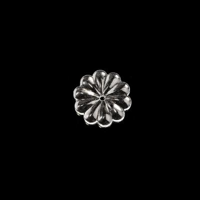 China China Clear White Transparent Flower 25mm Form Hole Crystal Rosette Beads Crystal Rosette Beads Glass Beads Middle for sale