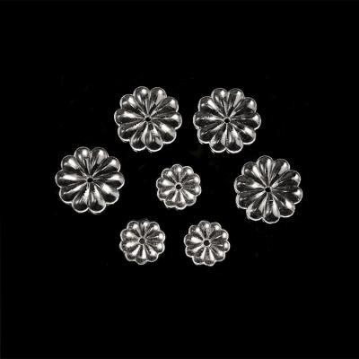 China Hot Clear White Crystal Rosette Beads Middle Hole Glass China Flower Shape 20mm Bead Crystal Chandelier Pendant Exquisite Home for sale