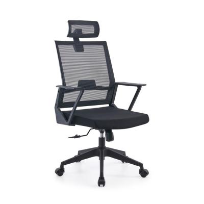 China Factory Hot Sales Rotating Mesh Chair Executive Black Office Comfortable Mesh Chair for sale