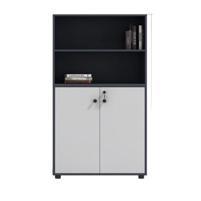 China High Quality Custom Wholesale Office Furniture Wooden File Cabinet 2 High Door Cabinets for sale