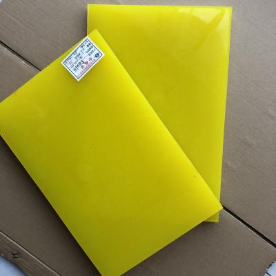 China Oil Resistance Custom Size Plate PU Material Plastic Polyurethane Panel Sheet for sale