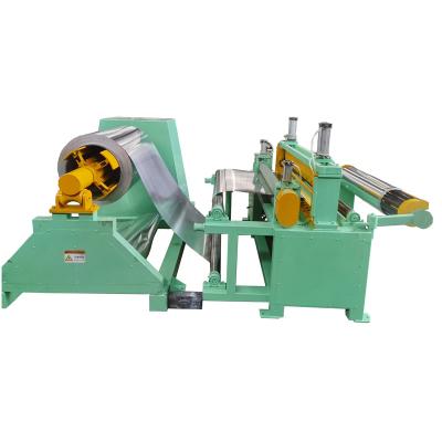 China Cutting coil maker printing aluminum coil hydraulic uncoiler splitting machine for sale