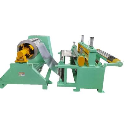 China Cut Coil Rewinding machine aluminum coil strip slitting and rewinding machine for sale