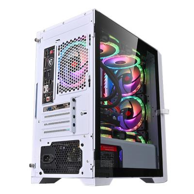 China With Side Panel Window Wholesale Customized Strong And Durable Micro Atx Gaming Xyz Desktop Computer Case for sale