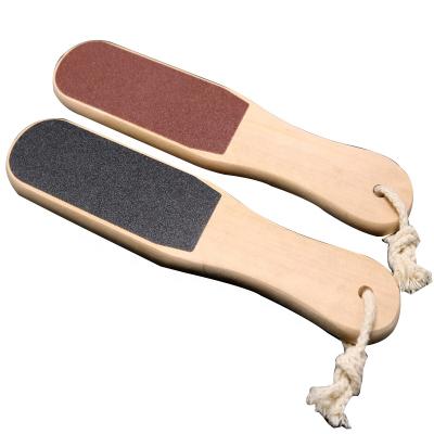 China High Quality Pedicure Care Callus Remover Wooden Foot File for sale