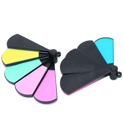 China Eco-friendly Polishing Nail Folder EVA Fan-Shaped Plastic Mini Menhaden for sale