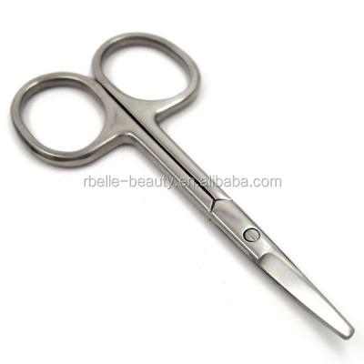 China Beauty Right Handed Finger Nail Scissors Metal Cuticle Scissors Steel Nail Scissors for sale