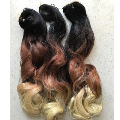 China 20inch 75g Spiral Wave French Wave Crochet Braid Hair French Curls Synthetic Braiding Hair Jc01 for sale