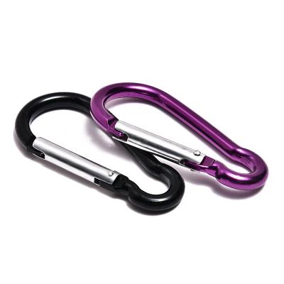 China Aluminum Alloy Locking Carabiner For Hammock Locking Clips 12kn Aluminum Carabiner Carabiner for sale