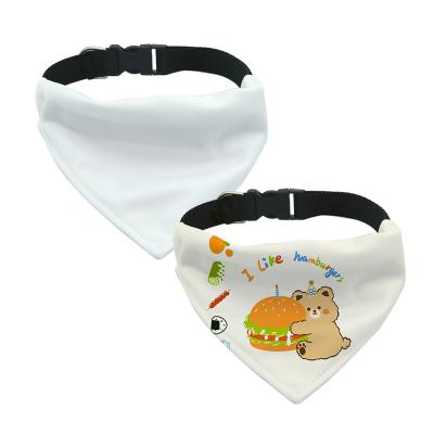 China Durable Bandanas Scarf Washable Pet Sublimation Dog Accessories Bandanas Great For Pet for sale