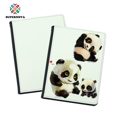 China Sublimation Blanks A5/A6 Sublimation Blank PU Leather Notebook for sale