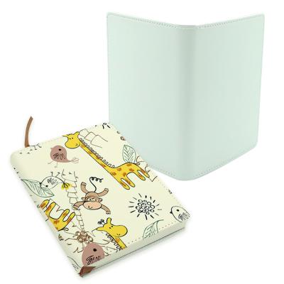 China Sublimation Blanks 2021 New Design A5 Gift Sublimation Blank Notebook With Leather Cover for sale