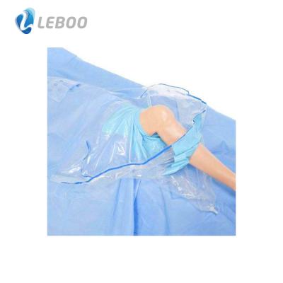 China High Quality SMMS Leboo Disposable Sterile Surgical Drapes Arthroscopy Drape for sale