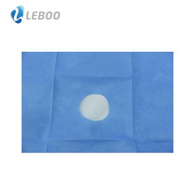 China Disposable Medical Smms Leboo Sterile Surgical Drapes Surgical Fenestration Drapes Without Adhesive for sale