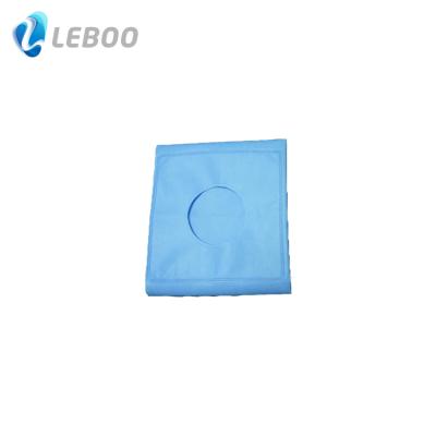 China ISO Leboo CE High Infection Control Disposable Surgical Drape Surgical Fenestration Drape With Adhesive for sale