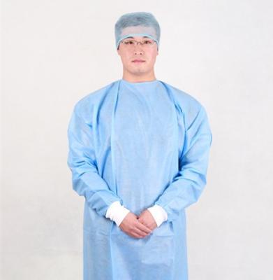 China Dot CE SMS Isolation Disposable Protective Medical Gown For Hospital for sale