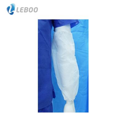 China Leboo Waterproof Factory Disposable PE Sleeve Hand Made Cover for sale