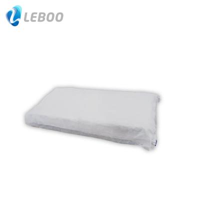 China Leboo factory cheap high infection control disposable nowoven white bed sheet for sale