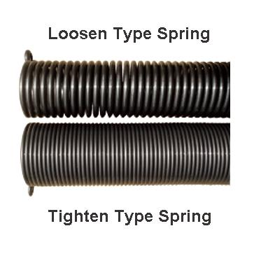 China Coil torsion spring garage door lowes with good quality for sale