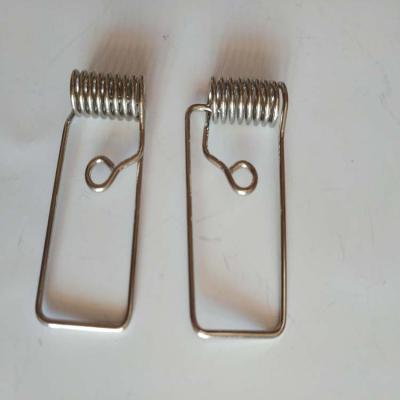 China OEM Coil Double Torsion Downlight Clip Metal Spring For LED Light for sale