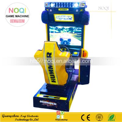 China Top Class Fiberglass Noqi 3d Game Center Driving Simulator 3d Video Indoor Car Racing Game Machine For Adults for sale