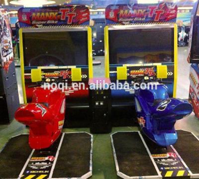 China Affordable First Class (Deluxe) Fiberglass TT Motorcycle Racing Simulator Motorcycle Arcade Game Machine for sale