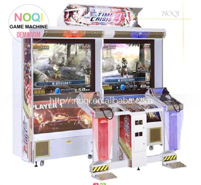 China 2 Player Time Competitive Coin Operated Crisis 3 4 5 Arcade Simulator Gun Shoot Video Game Machine for sale