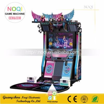 China Competitive Online Shopping Coin Operated Dance Dance Revolution Arcade Machine Photo+ Indoor Ticket Redemption Games for sale