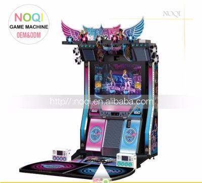 China 2018 competitive HOT selling hand pump up arcade dance machine in 2 groove for sale