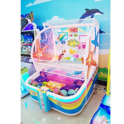 China Kids basketball game online shopping machine with ticket function+sports NQT-A06 basketball arcade game for sale