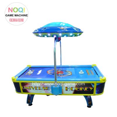 China Smooth Outdoor 2 Players Air Hockey Table Game , Electric +spaceship Amusement Air Hockey Game Machine for sale