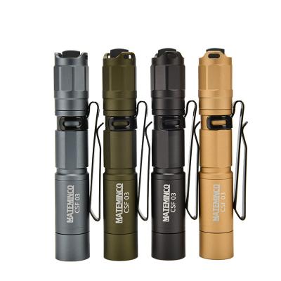 China Mateminco CSF03 Mini Keychain Small Portable SST-20 378lm SST-40 10440 Battery EDC Penlight Camping AC Led Flashlight For Emergency for sale