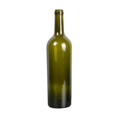 China Beverage Red Wine 750ml Glass Bottle Cheap Standard Wine Bottle for sale