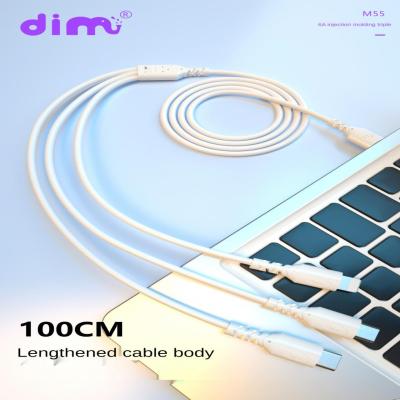 China 3 in 1 2021 Hot Selling Fast Charging For LeTV For Android For Apple Charging Cable Fast Charger Mobile Phone Data Cable for sale