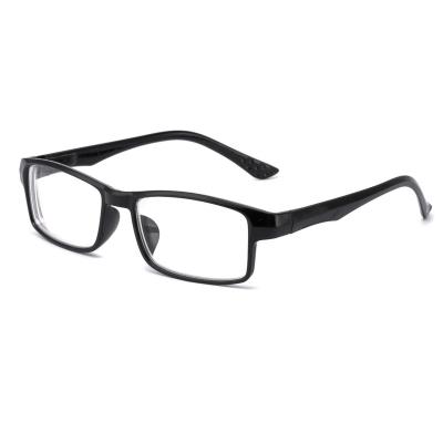 China Ultralight Thin Square Glasses Frame Ultralight Thin Reading Glasses With Spring Hinge for sale