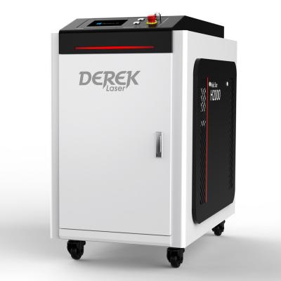 China Metal DRK Made in Derek 1000w 1500w 2000w Hot Selling China Welding Cutting 3 in 1 Multi Function Fiber Laser for sale