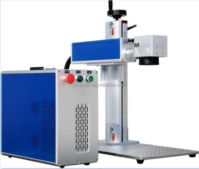 China Derek 20w 30w 50w 60w 70w 80w 100w high quality air cooled fiber laser marker for metal and part of non-metal marking for sale