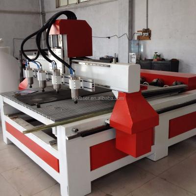 China Hotels 4 Axis CNC Router Machine With Multi Rotary Woodworking / CNC Carving Head 8 Multi Axis for sale