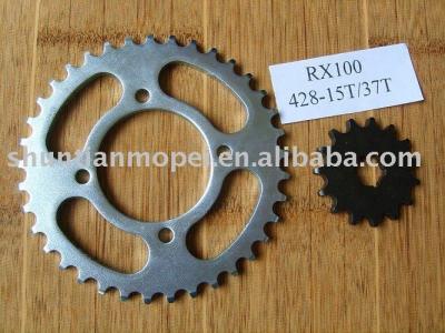 China Motorcycle 8-13 Steel Sprocket (RX100) for sale