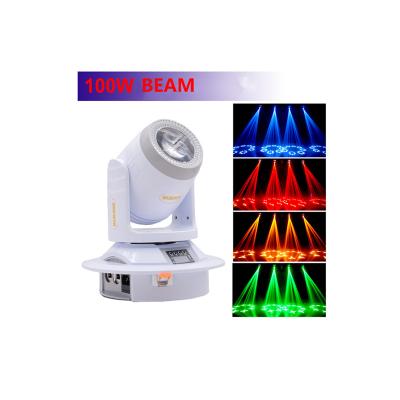 China High Quality Stage Lights 100W Mini New Stage Lighting Party Disco DJ Lights Moving LED Beam Light For Club Bar Wedding Party for sale