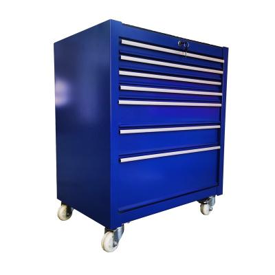 China Shop Drawer New Design Storage Rolling Tool Box Trolley Cart With Lock For Garage Repair for sale