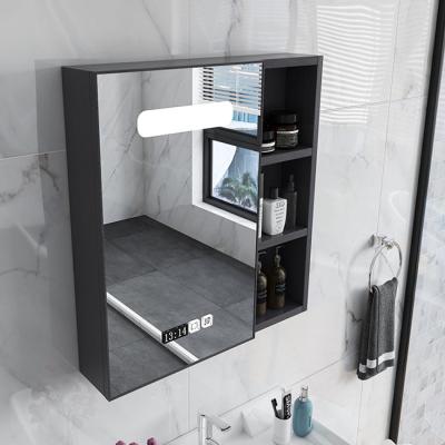 China Factory Bright Cheap Bathroom Mirror Cabinet Medicine Cabinet With Lights for sale