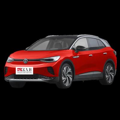 China Entrega rápida del FAVORABLE PURE+ SUV de VW del coche de EV nuevo vehículo adulto recargable de lujo eléctrico puro de la energía de la identificación 4 de las mercancías del inventario en venta