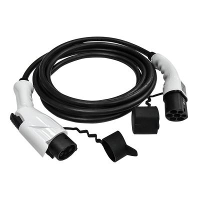 China TUV Electric Vehicle 16A 5M Charging Cable Connector Mode Level 3 Type - 2 To Type 1 Car EV Charger for sale