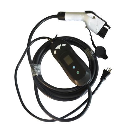 China For Car Electric Vehicle 32A Mode 2 Type 1 EV Cable Plug SAE J1772 Portable Charging Connectors for sale