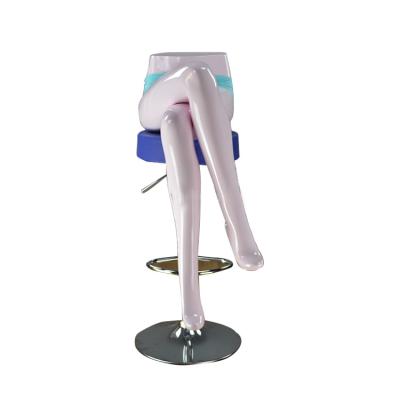 China Unique 80cm Faberglass Lower Body Resting Female Legs Mannequin for sale