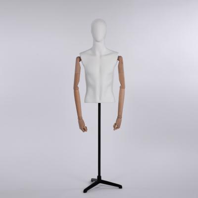 China Unique Clothing Store Mannequin Shelf Visor Mannequin Bust Mannequin Prop Display Stand for sale