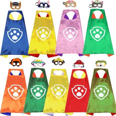 China Amazon Vacation Birthday School Party Boy Girl Cosplay Dog Kid Kid Eco-Friendly Cape for sale