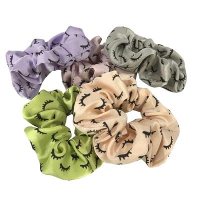 China Factory direct wholesale silk scrunchies women silk scrunchies cute scrunchies for sale